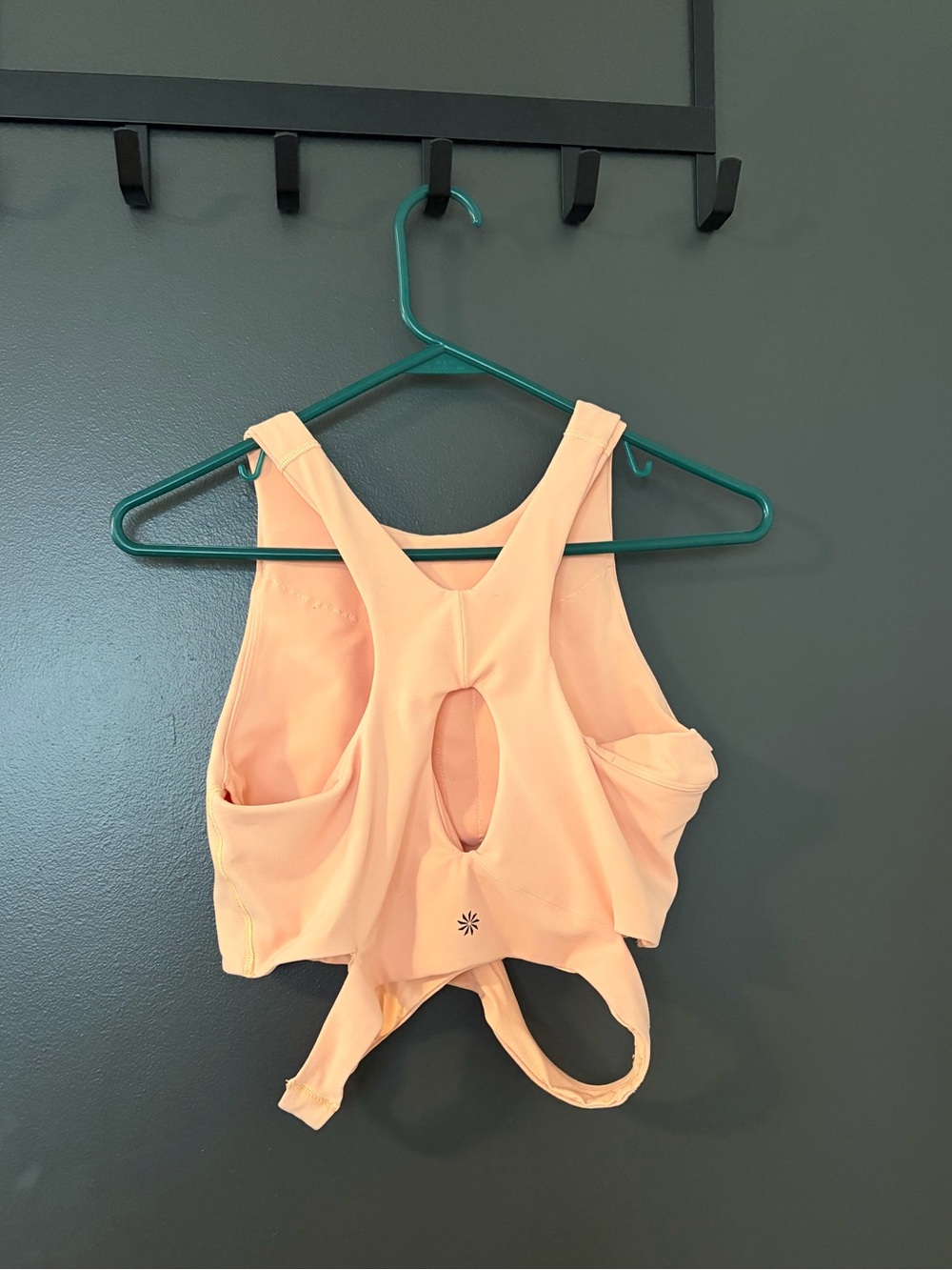 Athleta Peach Sports Bra Tank Top